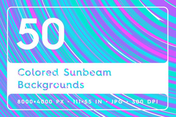 50 Colored Sunbeam Backgrounds: A Burst of Radiant Energy