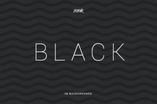 Black Soft Abstract Wavy Backgrounds: Elevate Your Projects