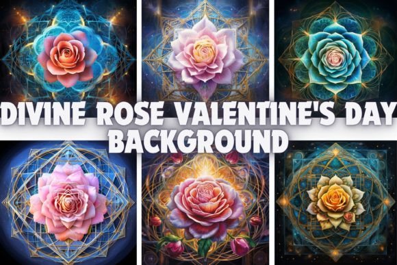 Divine Rose Valentine's Day Backgrounds: Elegance for Every Pixel