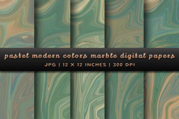 Elevate Your Brand with Pastel Modern Colors Marble Backgrounds