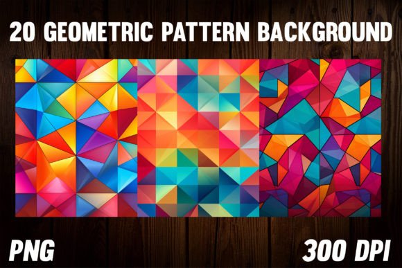 Geometric Pattern Backgrounds for Covers: Unlocking Abstract Precision