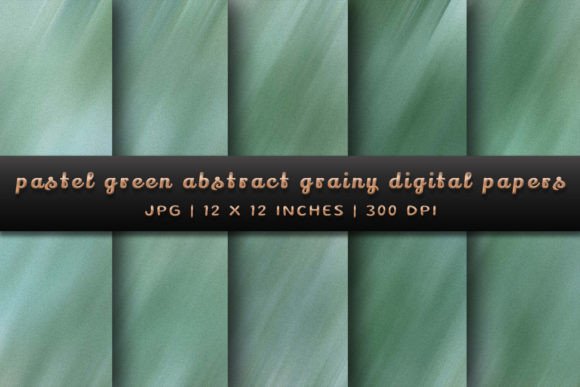 Pastel Green Abstract Grainy Backgrounds: A Design Essential
