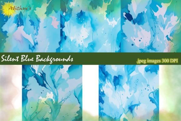 Silent Blue Backgrounds: High-Resolution Textures for Modern Design