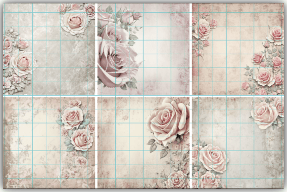 The Enduring Appeal of Shabby Chic Rose Backgrounds