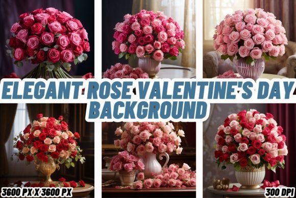 Timeless Romance: Using Elegant Rose Valentine's Day Backgrounds