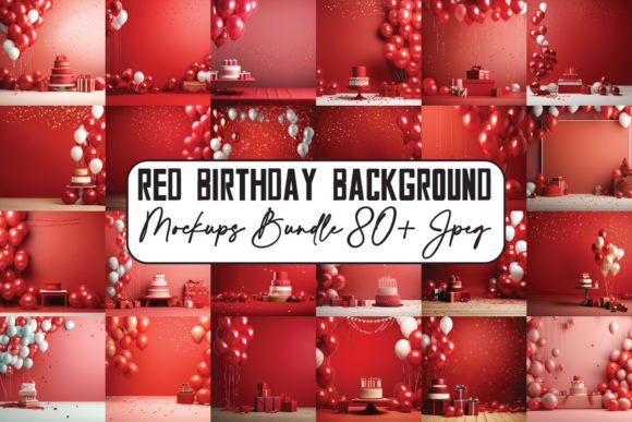 Transform E-commerce with Mega Birthday Backgrounds Mockups